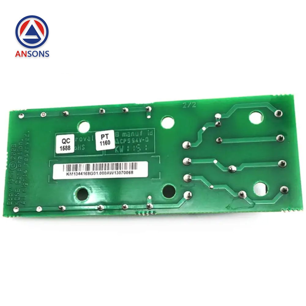 KONE Elevator MCCB2 PCB Board KM1344168G01 KM1344169H01 Ansons Lift Spare Parts