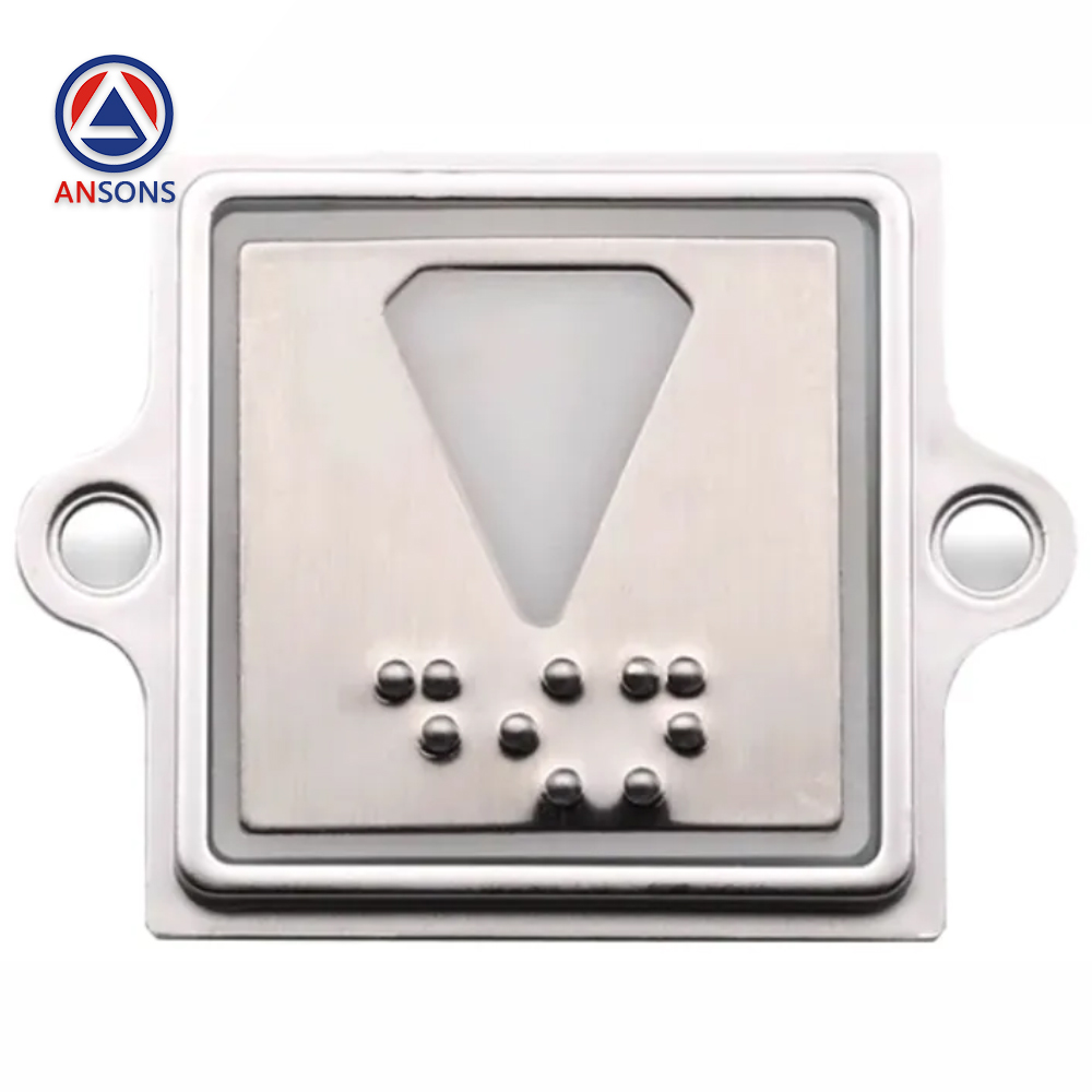 KONE Elevator Square Push Button 863233H03 Ansons Lift Spare Parts