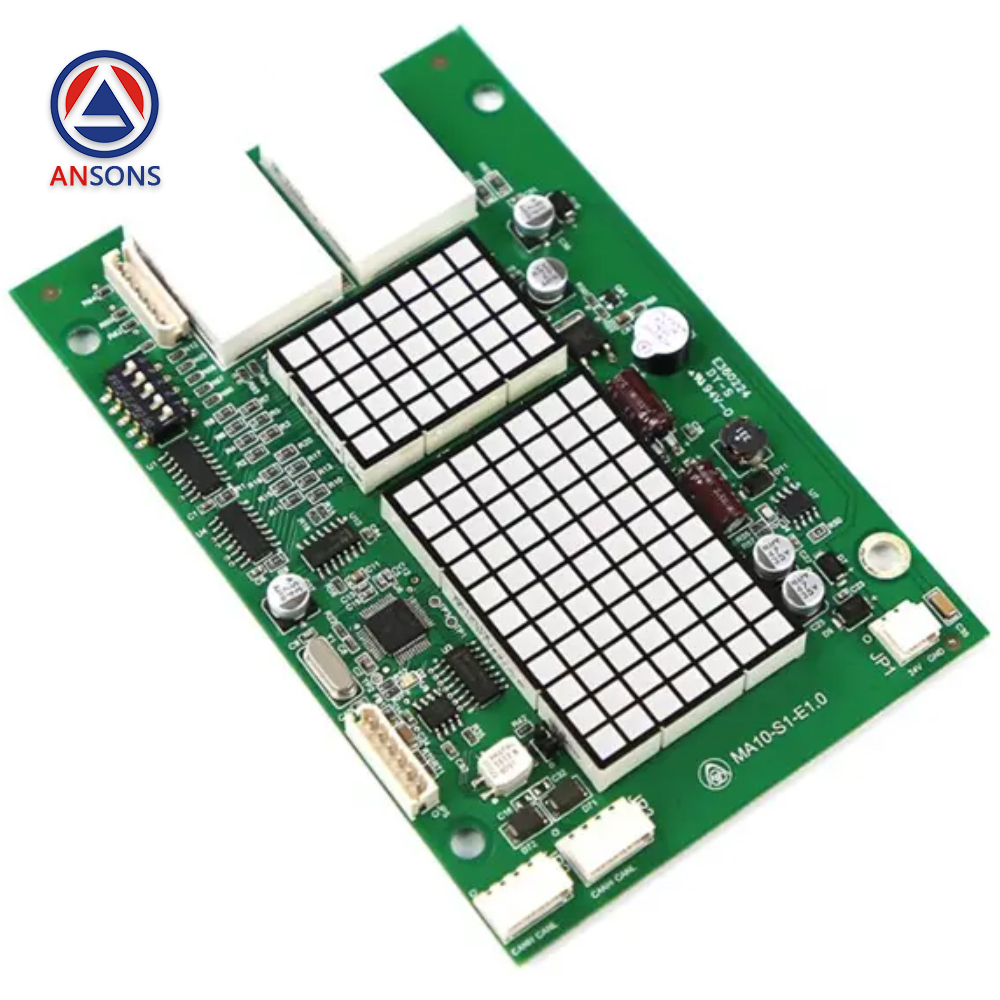 Thyssen Elevator Car Display PCB MA10 Board MA10-S1-E1.0 Ansons Lift Spare Parts