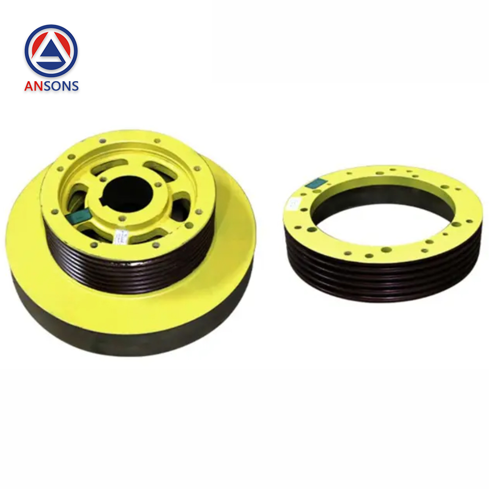 Thyssen Elevator Traction Wheel PMS280 PMS300 PMS320 Ansons Lift Spare Parts