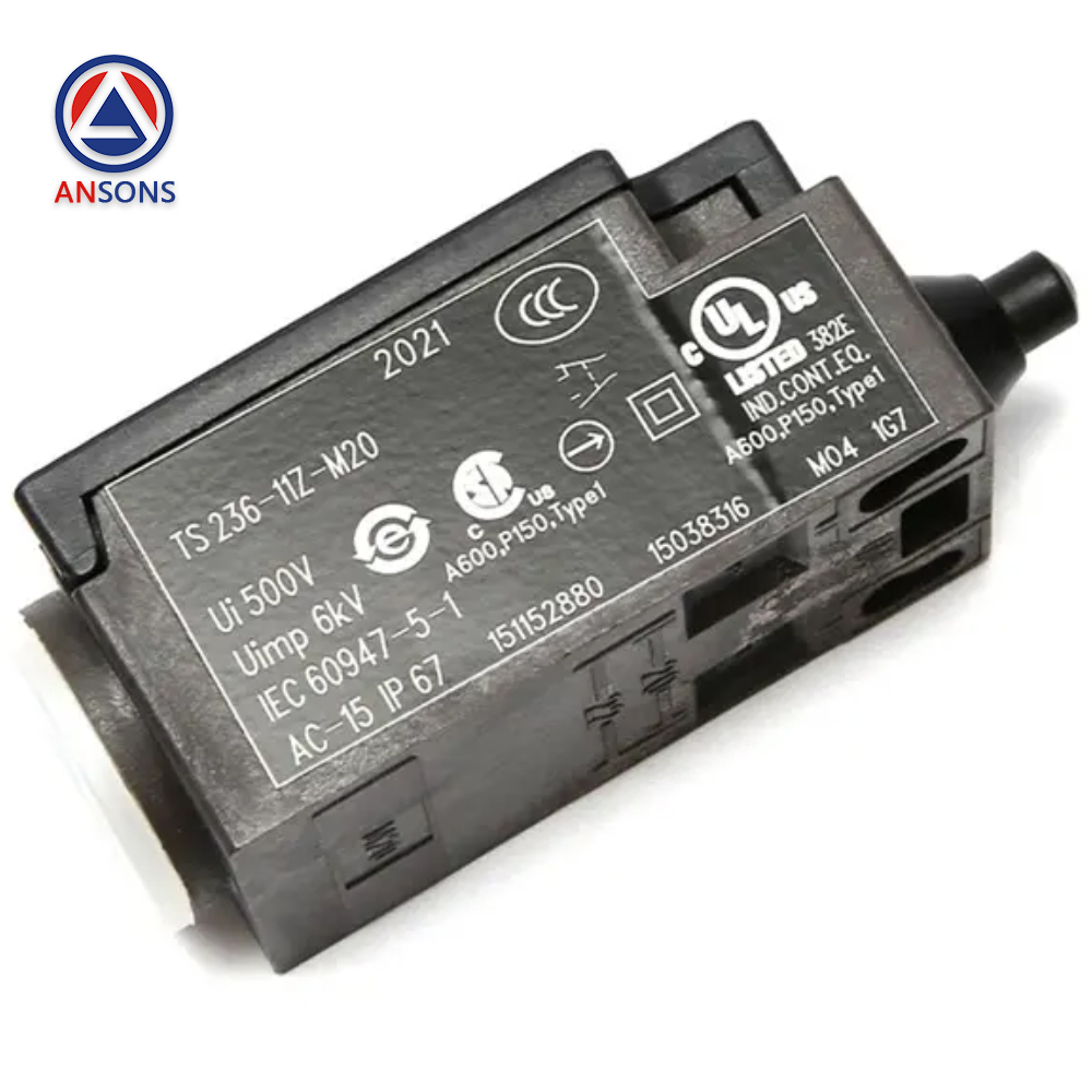 Schmersal For Thyssen Elevator Limit Switch Brake Switch TS 236-11Z-M20 Z1R 236-11Z-M20 Ansons Lift Spare Parts