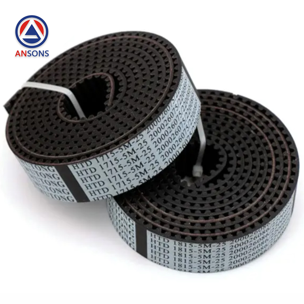 Thyssen Elevator Door Belt HTD1715-5M-25 HTD1815-5M-25 Width 25mm Ansons Lift Spare Parts