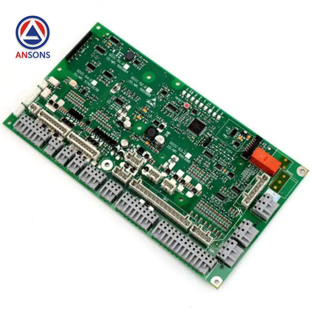 Schindler 3300 3600 Elevator Car Roof PCB Board ID.NR.591884 ID.NR.591885 ID.NR.591886 ID.NR.591887 SDIC Ansons Lift Spare Parts