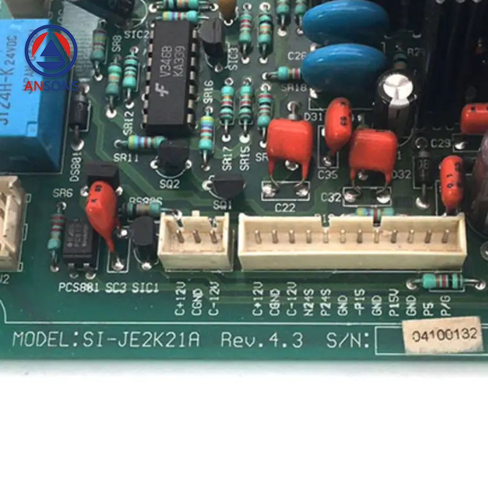 SIGMA Elevator Power PCB Board JE-K302A SI-JE2K21A REV 4.3 Ansons Lift Spare Parts