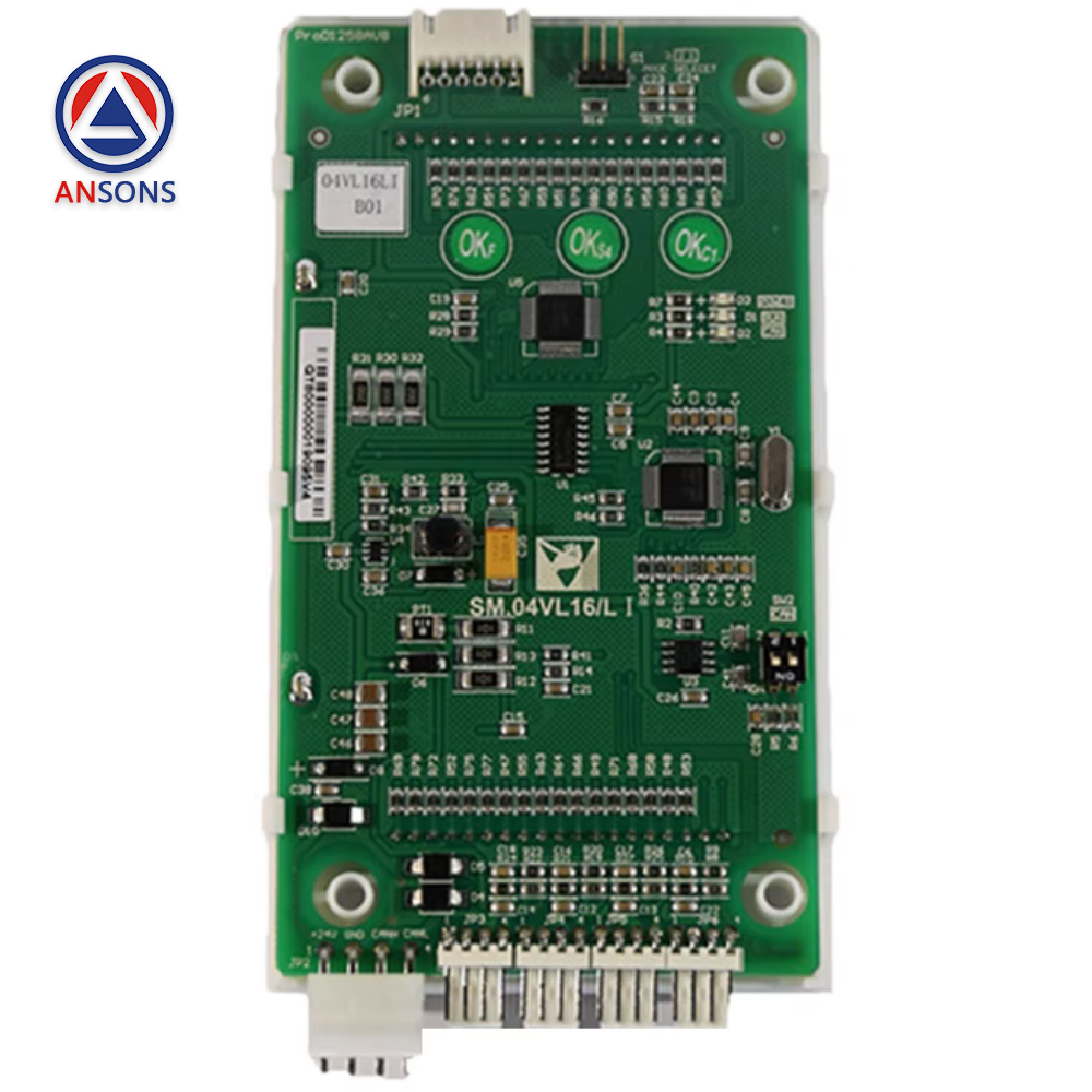 STEP Elevator LCD PCB Liquid Crystal Display Board SM.04VL16/L SM.04VL16/LI Ansons Lift Spare Parts