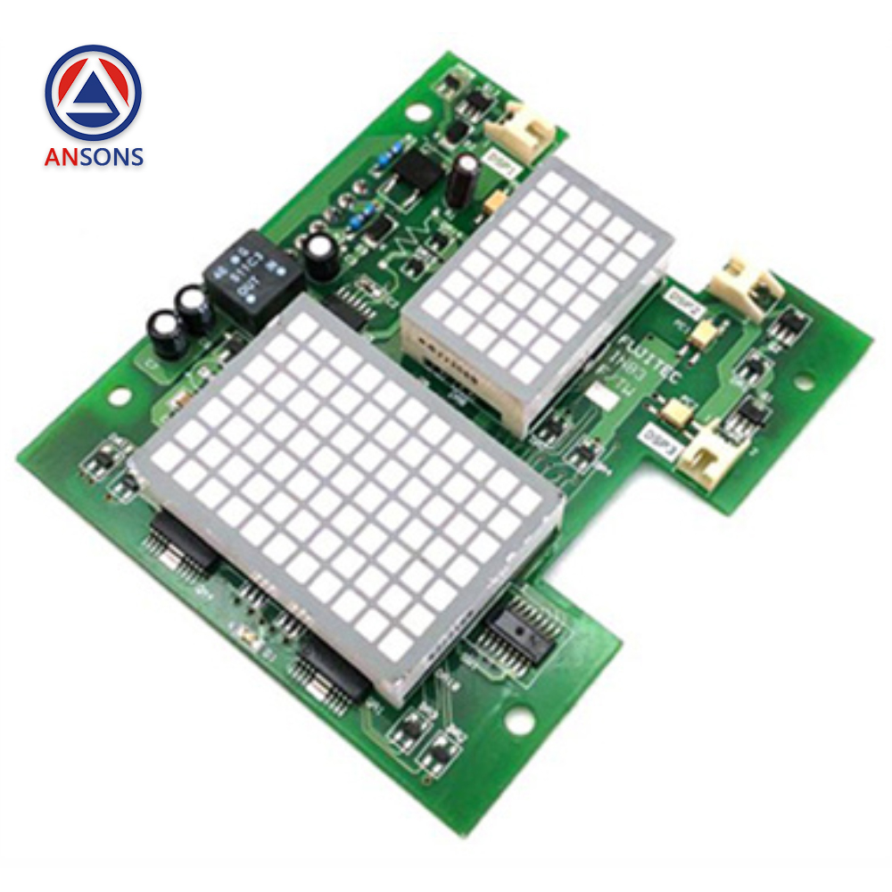 Fujitec Elevator Car Display PCB Board IN83 Ansons Lift Spare Parts