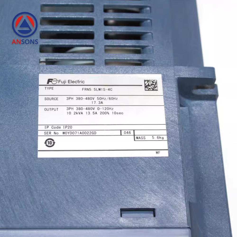 FUJI Elevator Inverter Drive FRN5.5LM1S-4C 5.5kw Ansons Lift Spare Parts