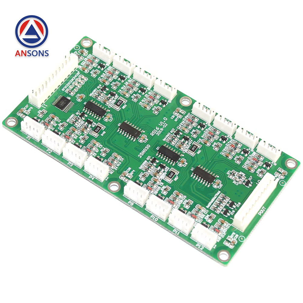 XIZI OTIS Elevator Car Communication PCB Board Wire 10 Core 11 Hole RS8 RS16 V1.0 Ansons Lift Spare Parts