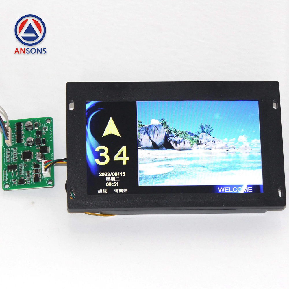 KONE Elevator LCD PCB Multimedia Liquid Crystal Display Board SFTC-CCB-T7-TPJ 7.0 Inch Ansons Lift Spare Parts