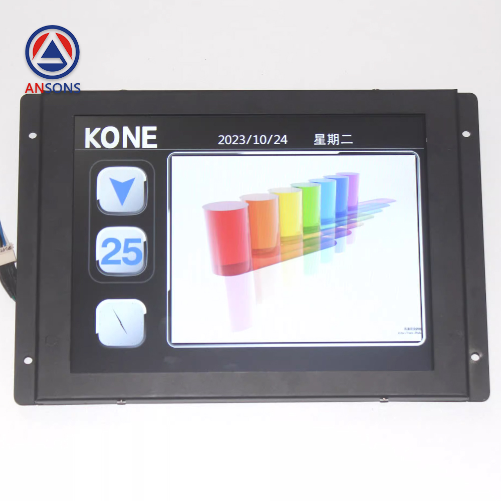 KONE Elevator LCD Car Multimedia Display KM51567960 WTFT-104C/EPAD-104E 10.4 Inch Ansons Lift Spare Parts