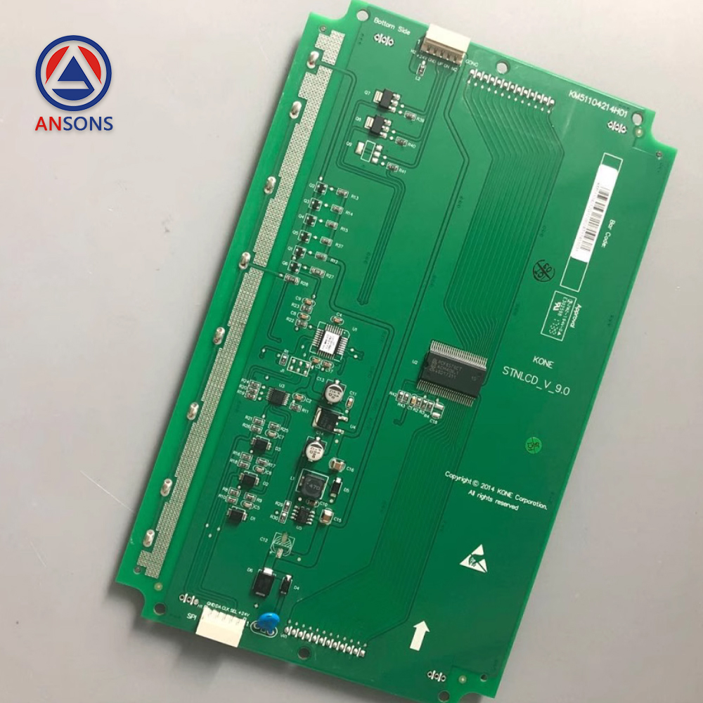 KONE Elevator LCD PCB Liquid Crystal Display Board KM51104212G12 KM51104212G02 KM51104214H01 KM1353710G01 Ansons Lift Spare Parts