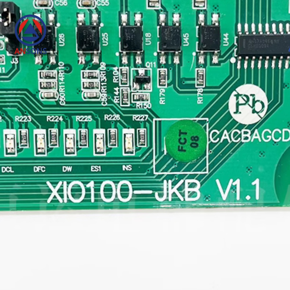 XIOLIFT Elevator Car Roof Plug-In PCB Integrated Box Wiring Board XIO100-JKB V1.1 Ansons Lift Spare Parts
