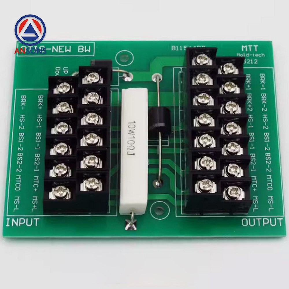 OTIS Elevator Brake Terminal PCB Board OTIS-NEW BW B11544R2 Ansons Lift Spare Parts