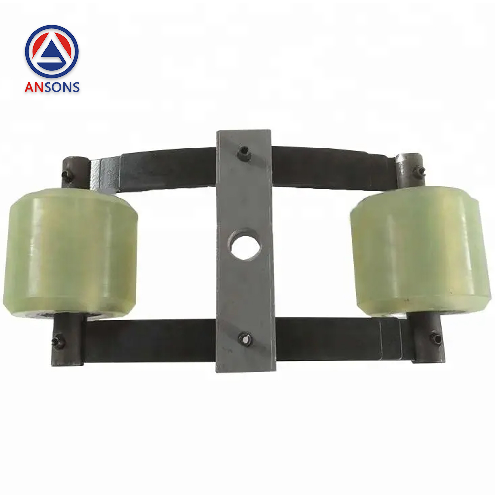 Mitsubishi Escalator Handrail Pressure Roller Device 60*55*6202 mm Ansons Escalator Spare Parts