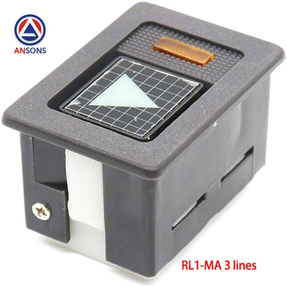 Hitachi Elevator Push Button RL1-MA SL-TC GY-A 3-Pin YPVF 4-Pin VF-II Square Ansons Lift Spare Parts