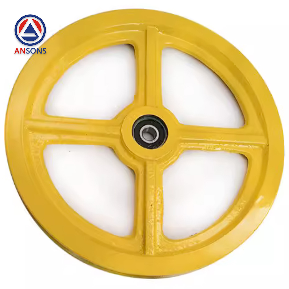 Fujitec For Thyssen KONE Elevator Tension Pulley Wheel 250*20*6201 250*20*6003 MM Speed Limiter Device Ansons Lift Spare Parts