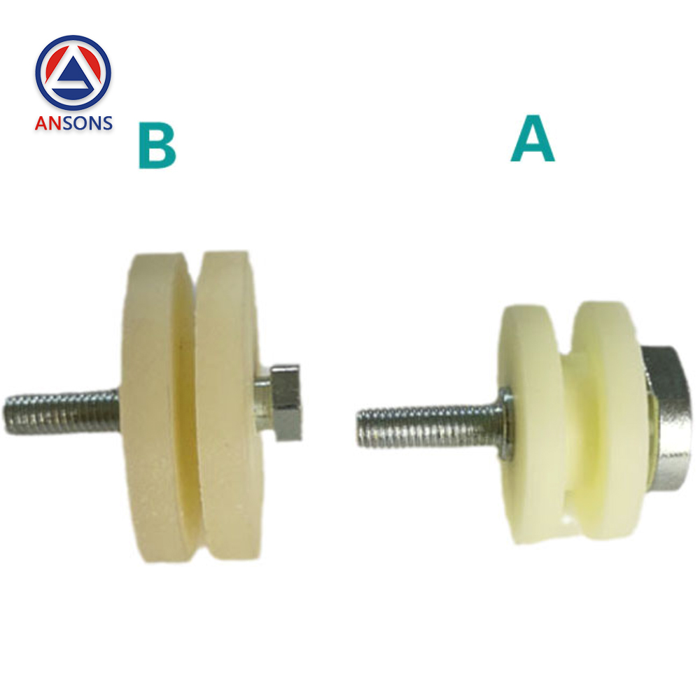 Fujitec Elevator Fixed Wheel 32*16 mm Slot 5mm / 40*15 mm Slot 3mm Tension Device Roller Ansons Lift Spare Parts