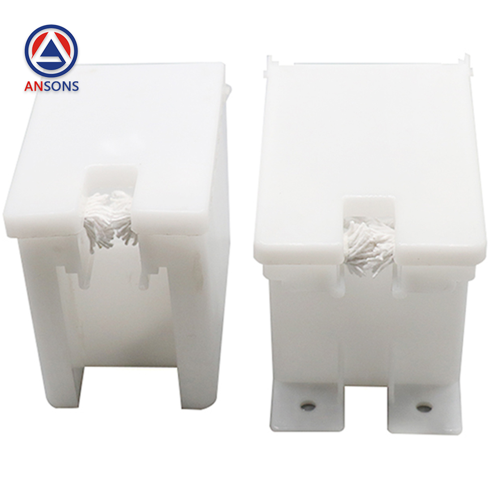 Mitsubishi Elevator Oil Cup RL-83 With Bottom Screw Hole Square Oil Box Can Ansons Lift Spare Parts