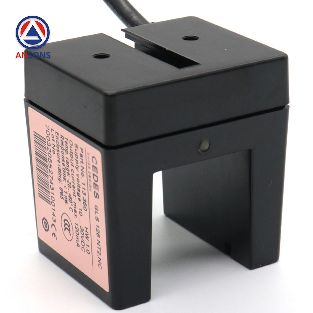 CEDES OTIS Elevator Magnetic Proximity Leveling Sensor GLS 126 NT2,NC GLS 126 NT2.,NO Photoelectric Switch Leveling Sensor Ansons Lift Spare Parts