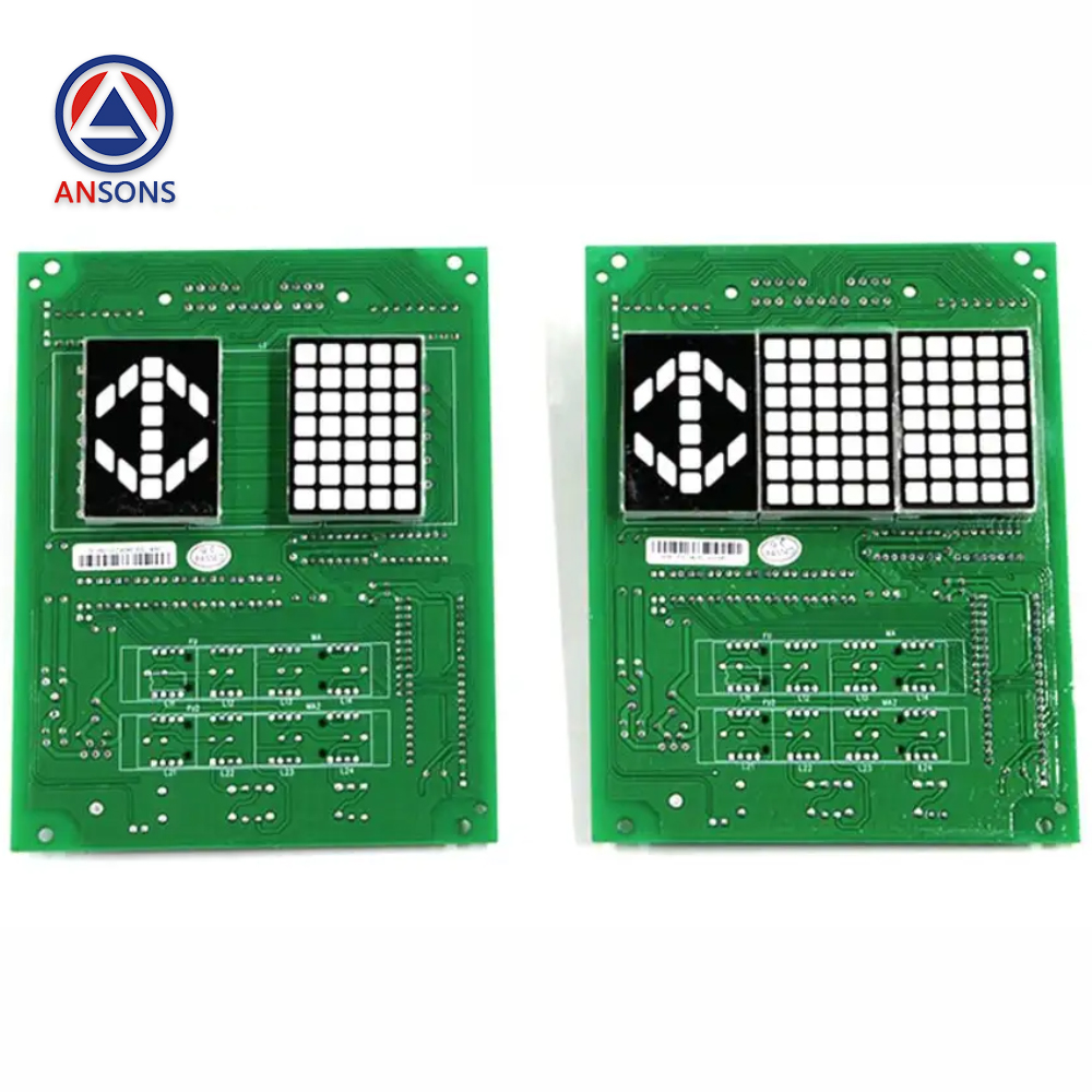 Hitachi Elevator Car Display PCB GD12502177 Car Control Box Single Dual Digital Display Board Ansons Lift Spare Parts