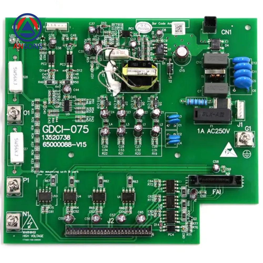 Hitachi MCA Elevator Drive PCB Board GDCI-075 13520738 A B 65000088-V15 65000088-V12 65000088-V15A Ansons Lift Spare Parts