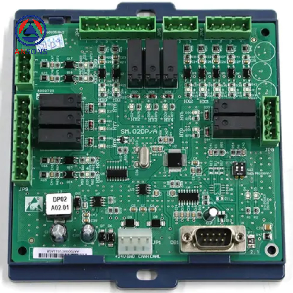 STEP Elevator Communication PCB SM.02DP/A Car Roof Command Expansion Board Ansons Lift Spare Parts