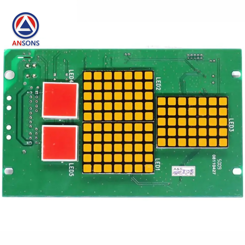 GUANGRI Elevator Display PCB Board CAN-CDB 65000033-A For HOP LOP Ansons Lift Spare Parts