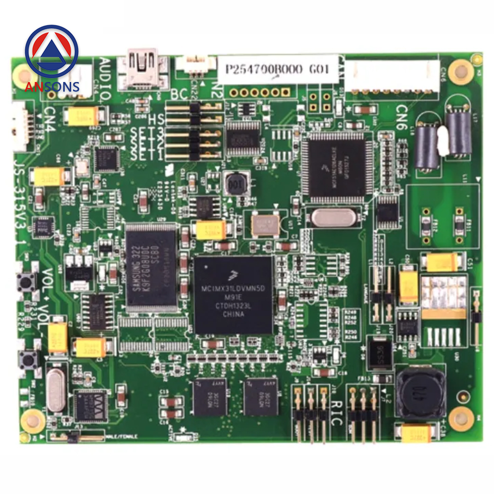 Mitsubishi Elevator Car Voice Information PCB Board P254700B000G01 P254700B000G02 P254700B000G03 JS-315V3.2 AAN Ansons Lift Spare Parts