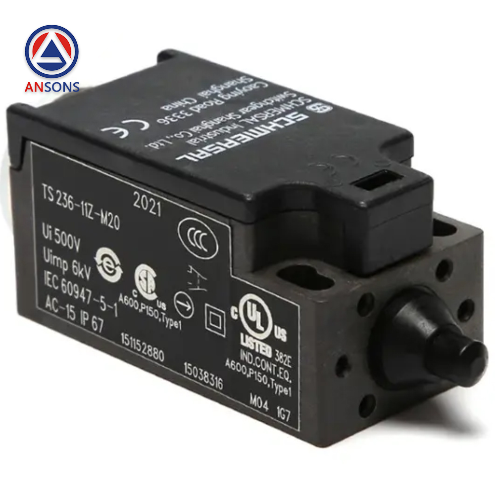 Schmersal For Thyssen Elevator Limit Switch Brake Switch TS 236-11Z-M20 Z1R 236-11Z-M20 Ansons Lift Spare Parts
