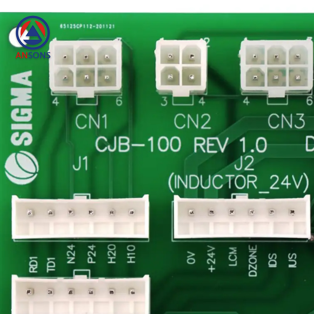 SIGMA Elevator Interface PCB Board CJB-100 REV1.0 DEA3003707 A3N20383 Ansons Lift Spare Parts