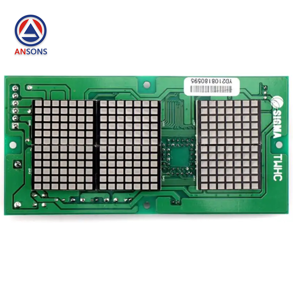 SIGMA Elevator Display PCB Board EIDOT-205 REV1.0 Ansons Lift Spare Parts