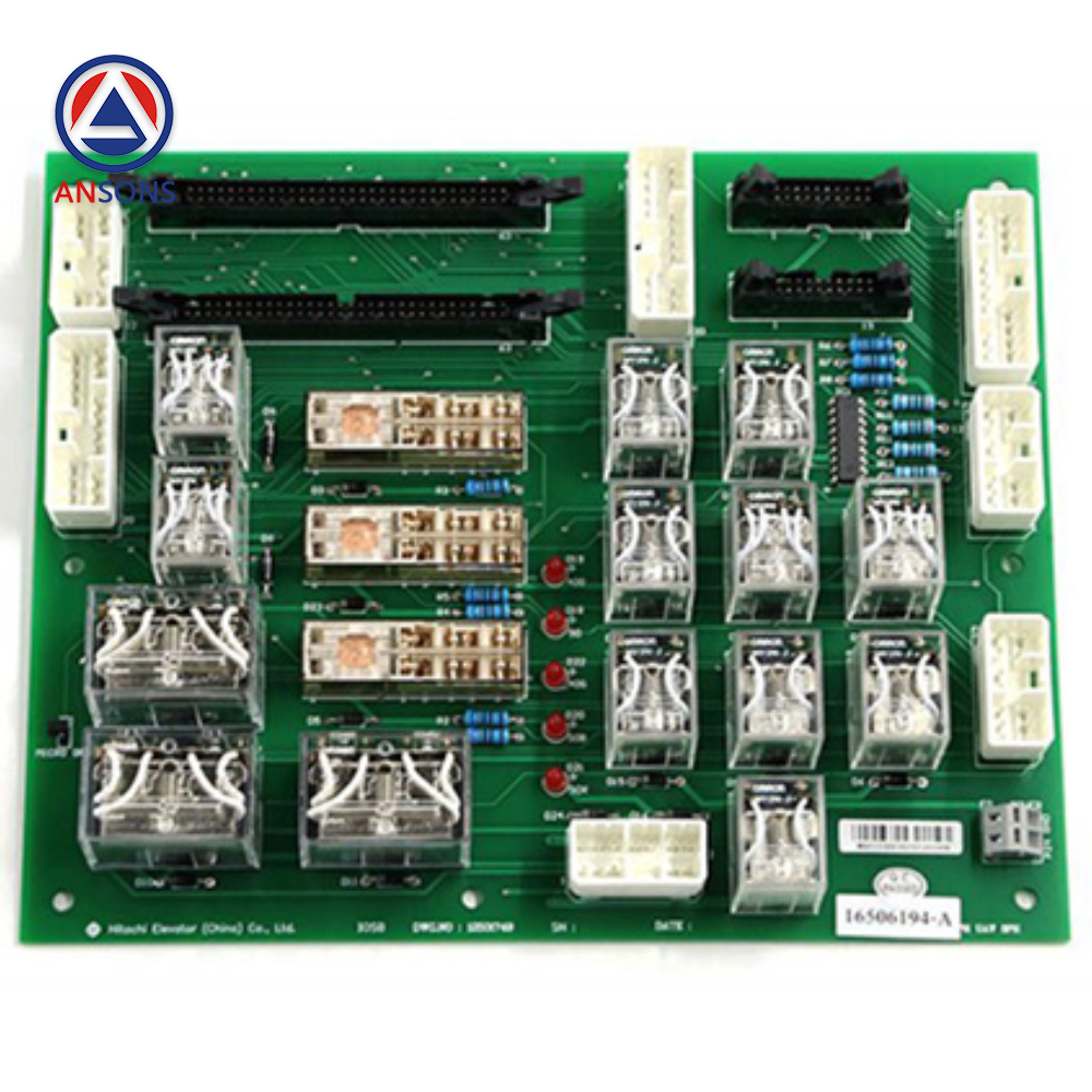 Hitachi Elevator Relay Board IOSB DWG.NO 12501749 16506194-A IOSB12501749 Ansons Lift Spare Parts