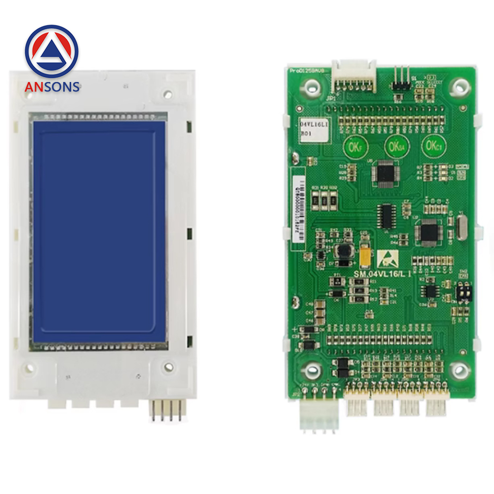 STEP Elevator LCD PCB Liquid Crystal Display Board SM.04VL16/L SM.04VL16/LI Ansons Lift Spare Parts
