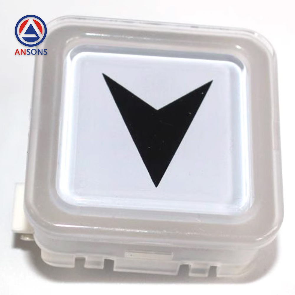 XIZI OTIS Elevator Button Square Push Buttons BS34C 34mm For HBP11 Ansons Lift Spare Parts