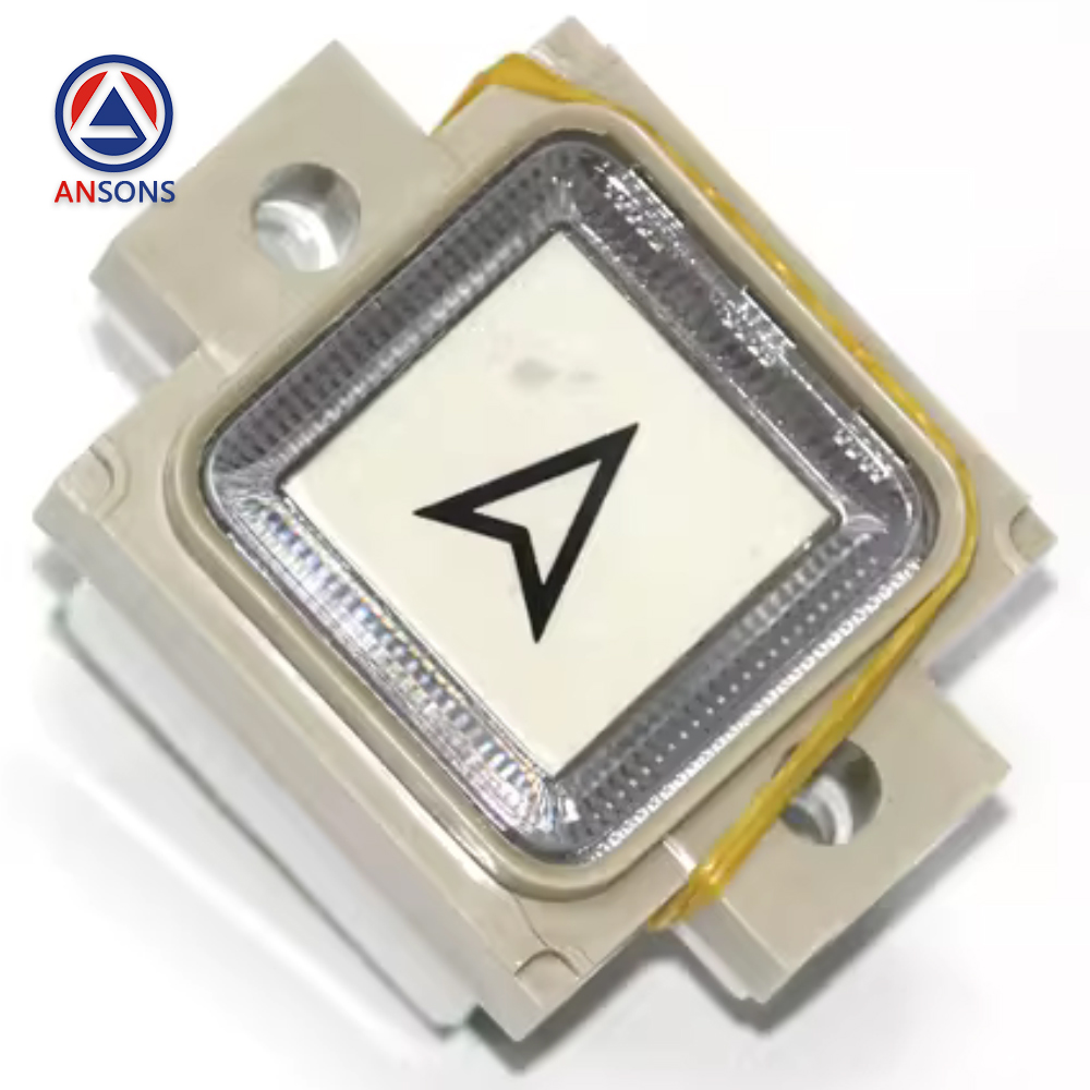 OTIS Elevator Button Square Push Buttons BS34A For AK-19 F0209191A A4J19059 Ansons Lift Spare Parts