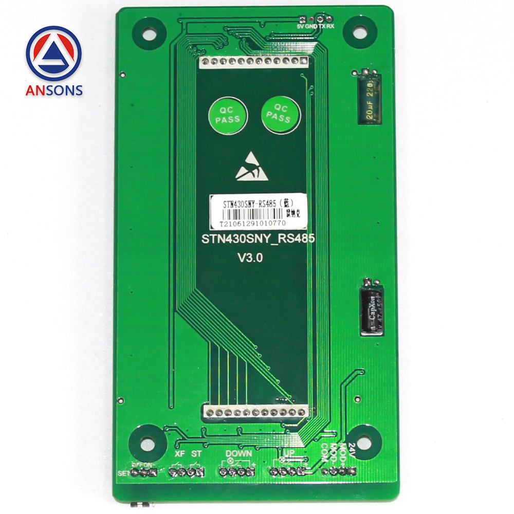 Monarch Elevator LCD PCB Liquid Crystal Display Board STN430SNY-RS485 STN430SNY-CAN 4.3 Inch Ansons Lift Spare Parts