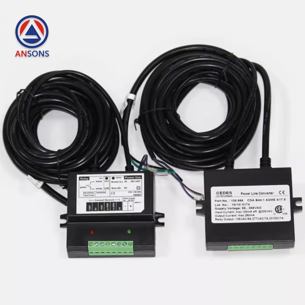 CEDES Elevator Light Curtain Power Box SPS-2D CH-7302 Ansons Lift Spare Parts
