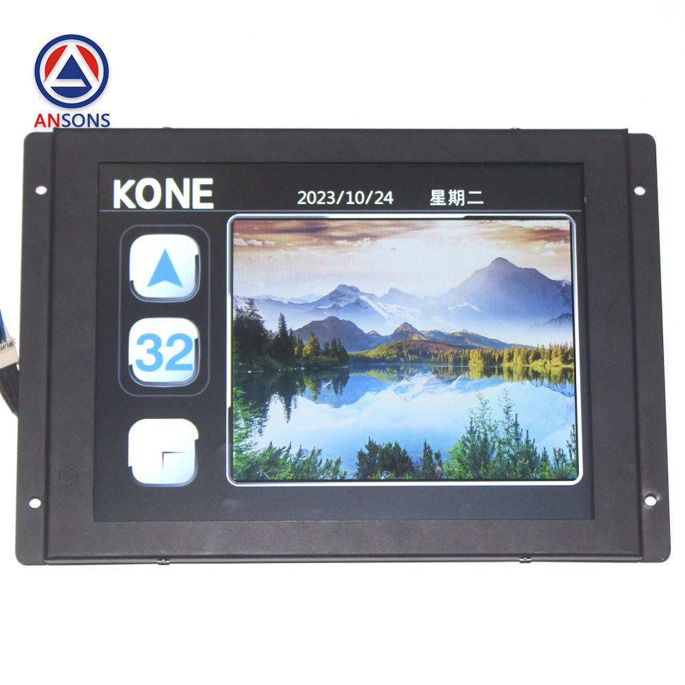 KONE Elevator LCD Car Multimedia Display KM51567960 WTFT-104C/EPAD-104E 10.4 Inch Ansons Lift Spare Parts
