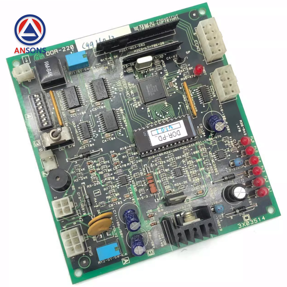 SIGMA Elevator Door Machine PCB Relay Board DOR-220 DOR-210 Ansons Lift Spare Parts