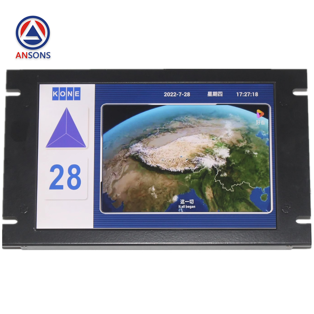 KONE Elevator LCD Car Multimedia Display Picture Video MJK8901-181 10.4 Inch Ansons Lift Spare Parts