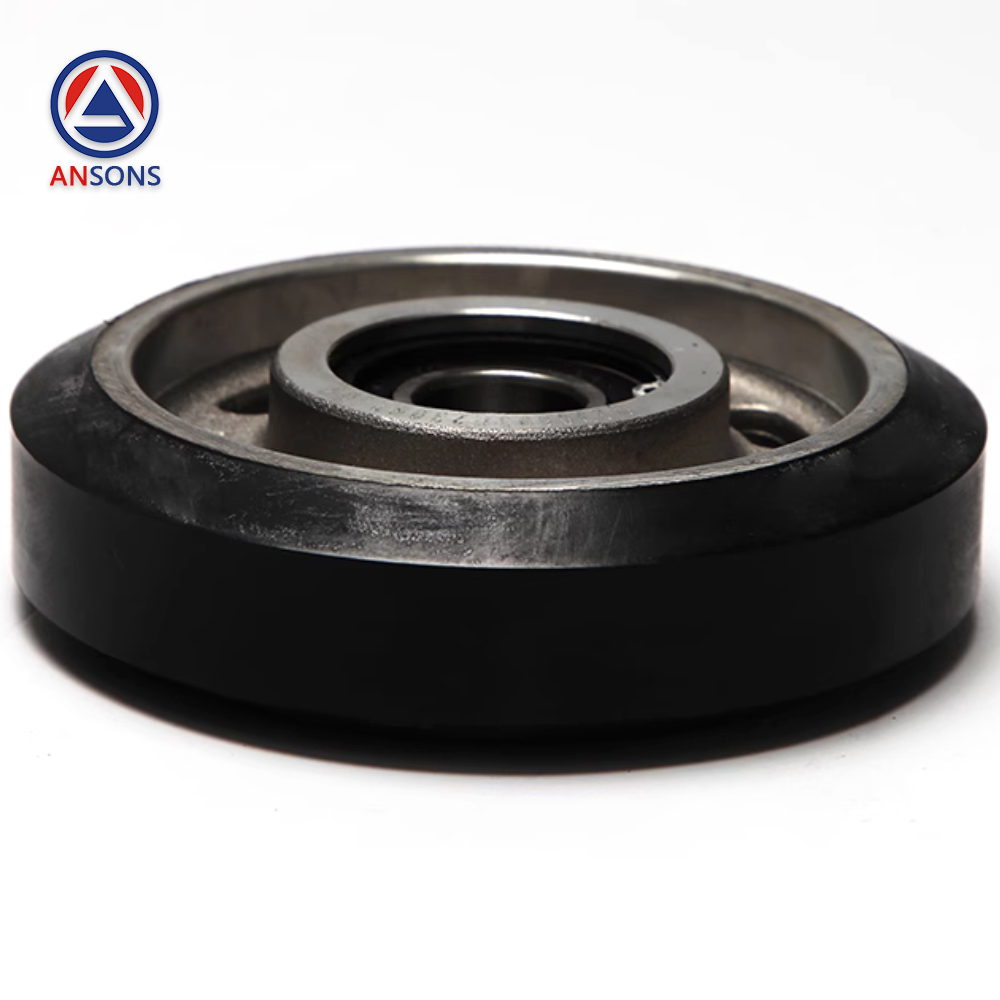 Thyssen Elevator Guide Shoe Roller Black RG3S-D100 100*26*6003 mm Ansons Lift Spare Parts