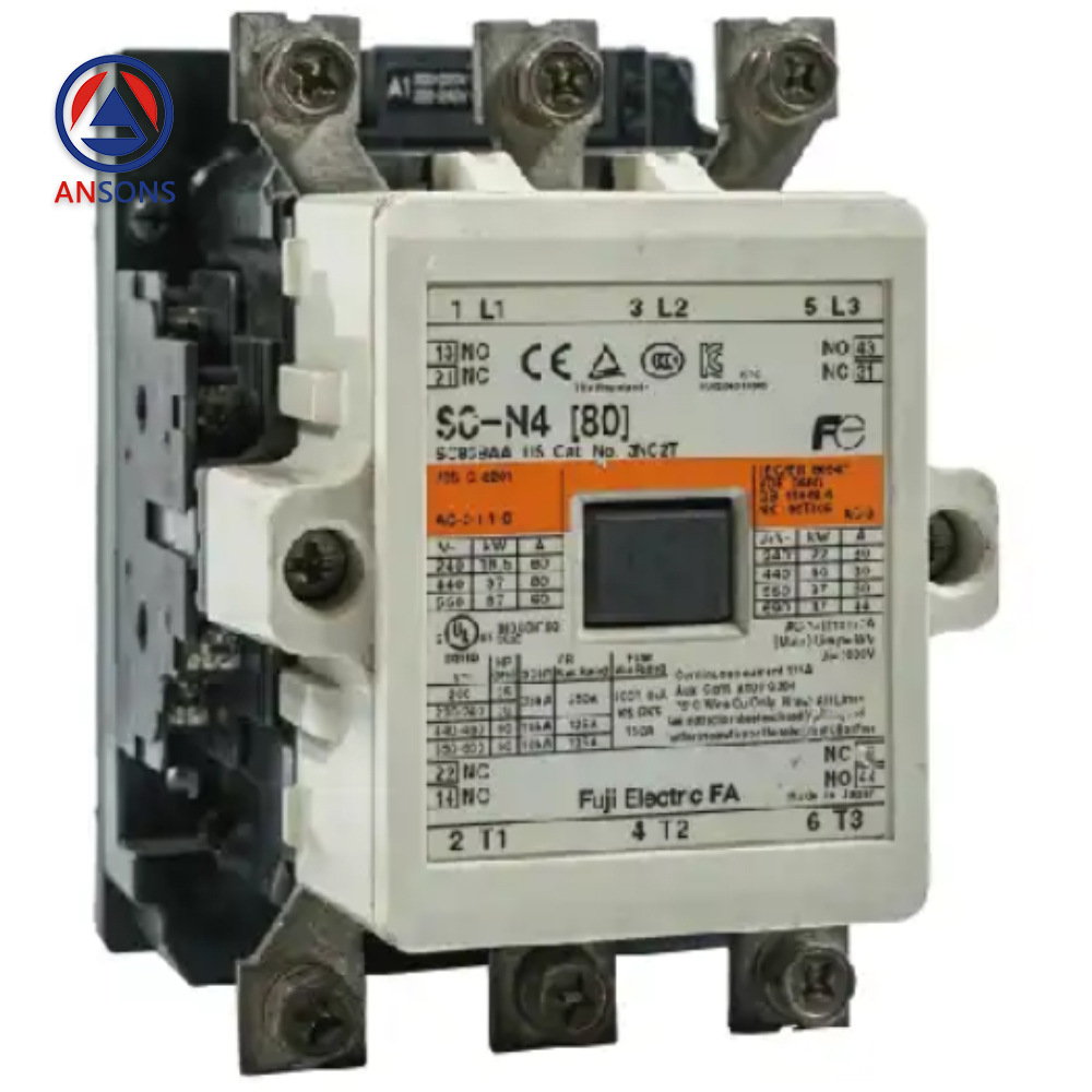 Fuji Elevator Contactor SC-N4 SC-N5 SC-N5 SC-N6 SC-N7 SC-N8 SC-N10 SC-N11 SC-N12 110V 220V AC Ansons Lift Spare Parts