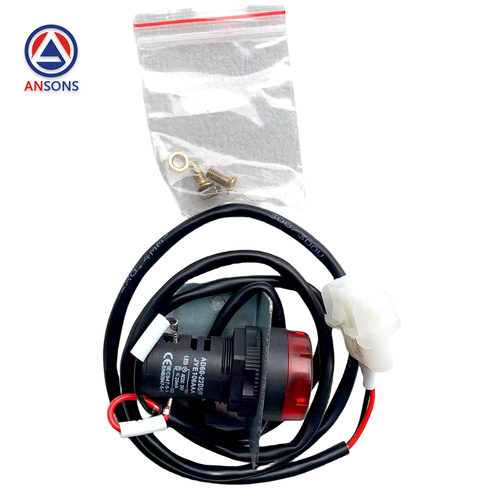 XIOLIFT Elevator Sound And Light Alarm Car Roof Bottom Buzzer AD60-22DSF DC24V JYE106AAA Ansons Lift Spare Parts