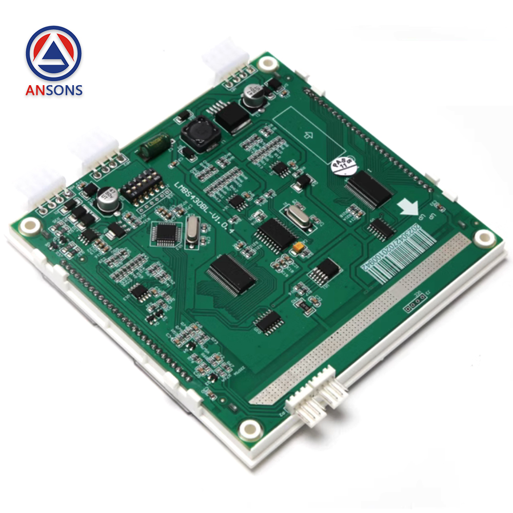 XIZI OTIS Elevator LCD Display PCB Parallel Board STN430 LMBS430BL-V1.0.4 Ansons Lift Spare Parts