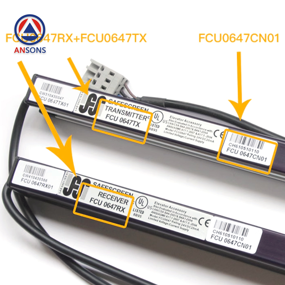 Oxford For Hitachi Elevator Light Curtain FCU0647RX FCU0647CN01 FCU0647CN02 TX HGP MCA Door Sensor Photocell Ansons Lift Spare Parts