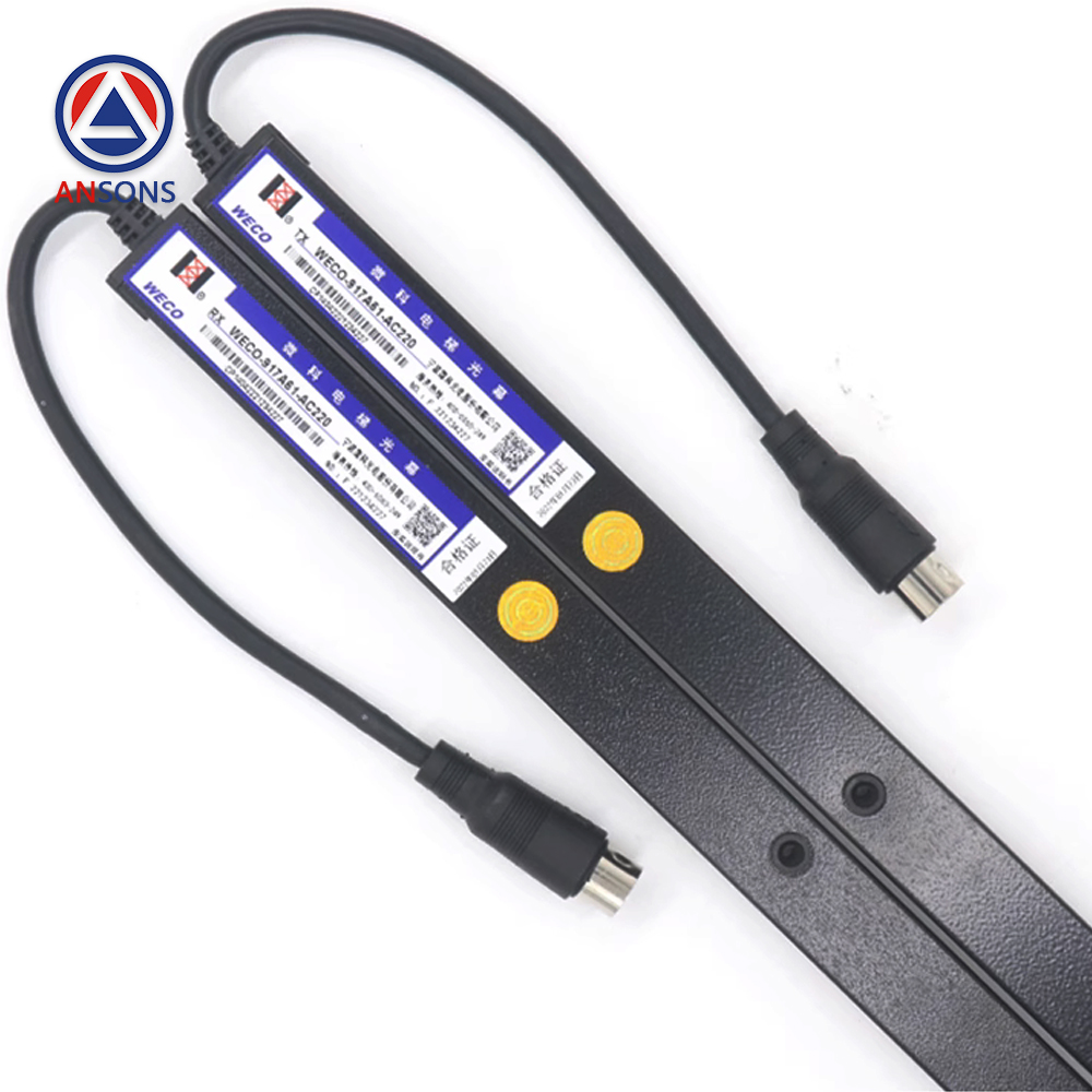 WECO Elevator Light Curtain WECO-917A61-AC220 Door Sensor Photocell 94 Beam Universal Type Ansons Lift Spare Parts