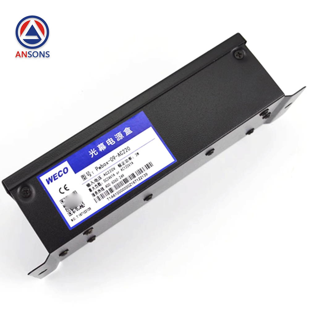 WECO Elevator Light Curtain Power Box Pwbox-09-AC220 917A61 957 Door Sensor Control Box Switch Ansons Lift Spare Parts