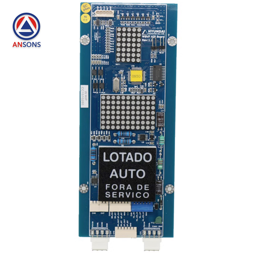 Hyundai Elevator COP HIPD-CAN V3.2 HIP-CM0 Panel 5 7 9 Type Display PCB Board Ansons Lift Spare Parts