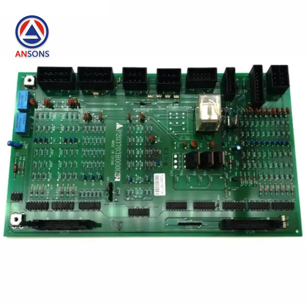 Mitsubishi Elevator Interface PCB P203703B000G01 P203703B000G02 HOPE Relay Board Ansons Lift Spare Parts