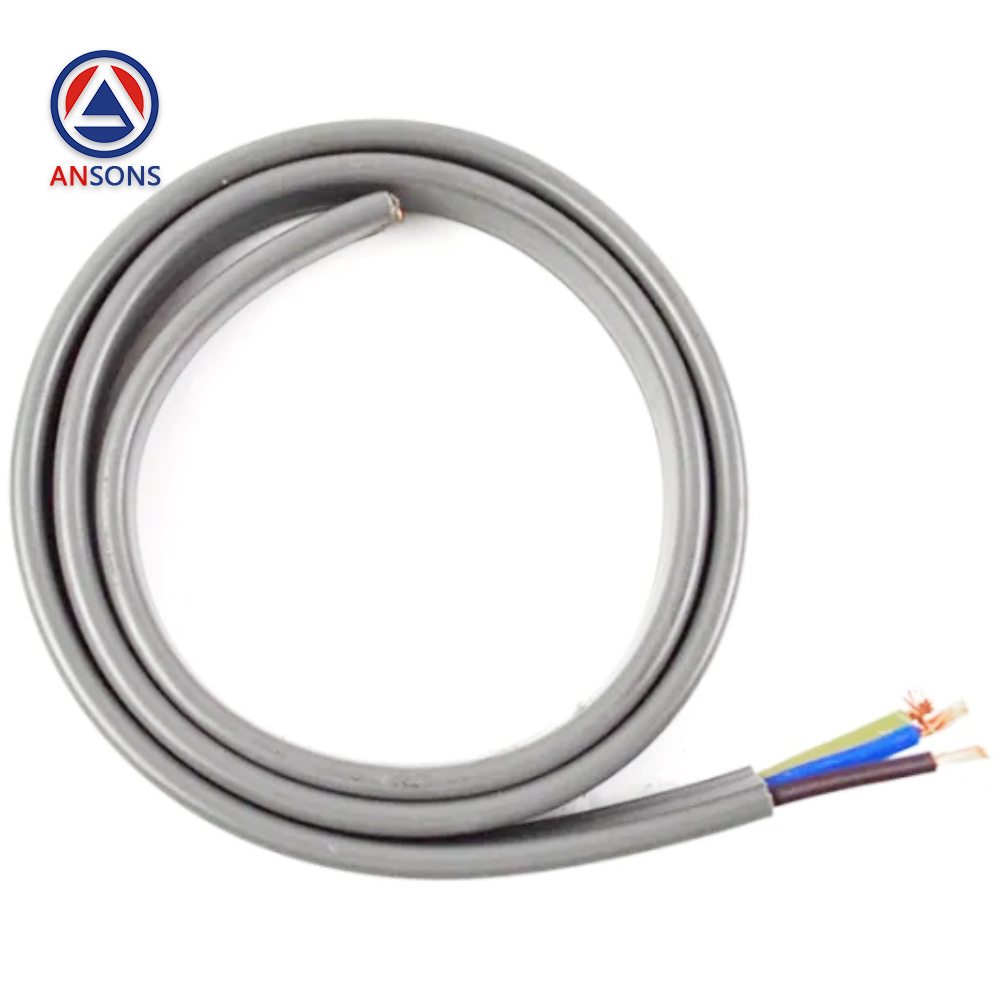 Ansons Elevator Flat Cable TVVB 16 core 0.75 mm TVVBSG 22x0.75+7x0.5+2x0.75mm² Traveling Cable Ansons Lift Spare Parts